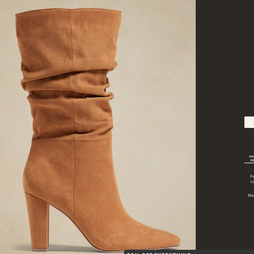 Banana Republic Slouchy Boots